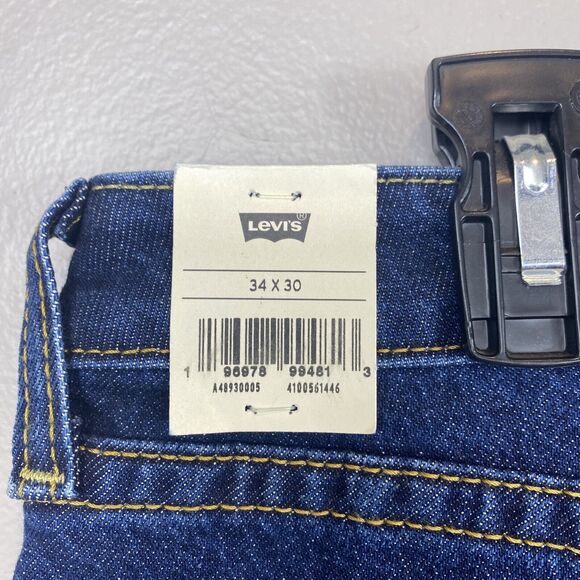 NWT Levi's Premium Women's 34x30 Big E Noughties Wide Leg Bootcut Denim Jeans - Picture 4 of 14